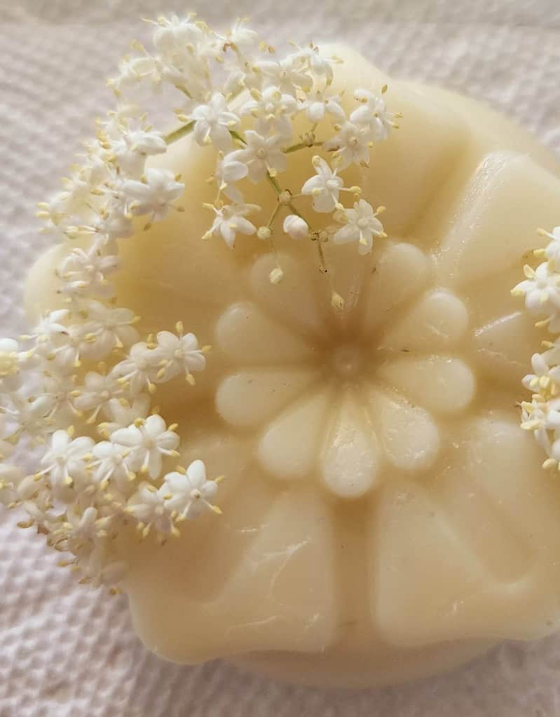 Elderflower lotion bar