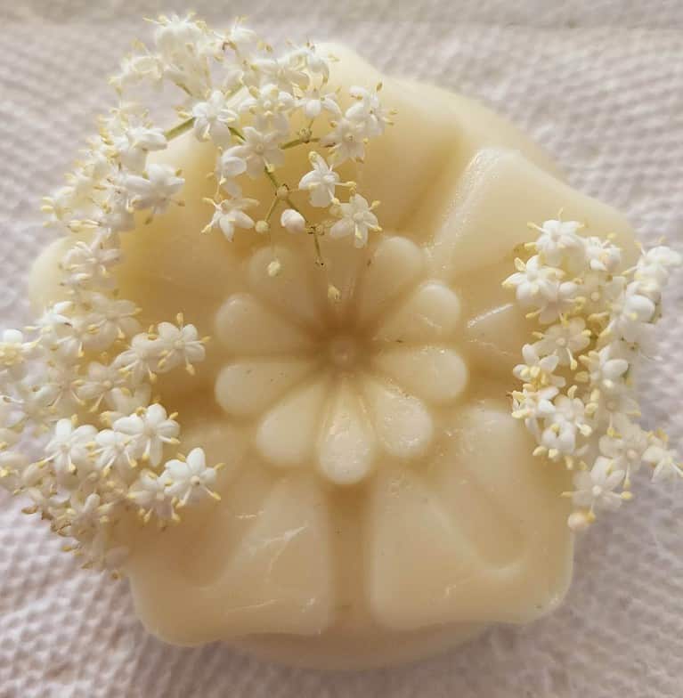 Elderflower lotion bar