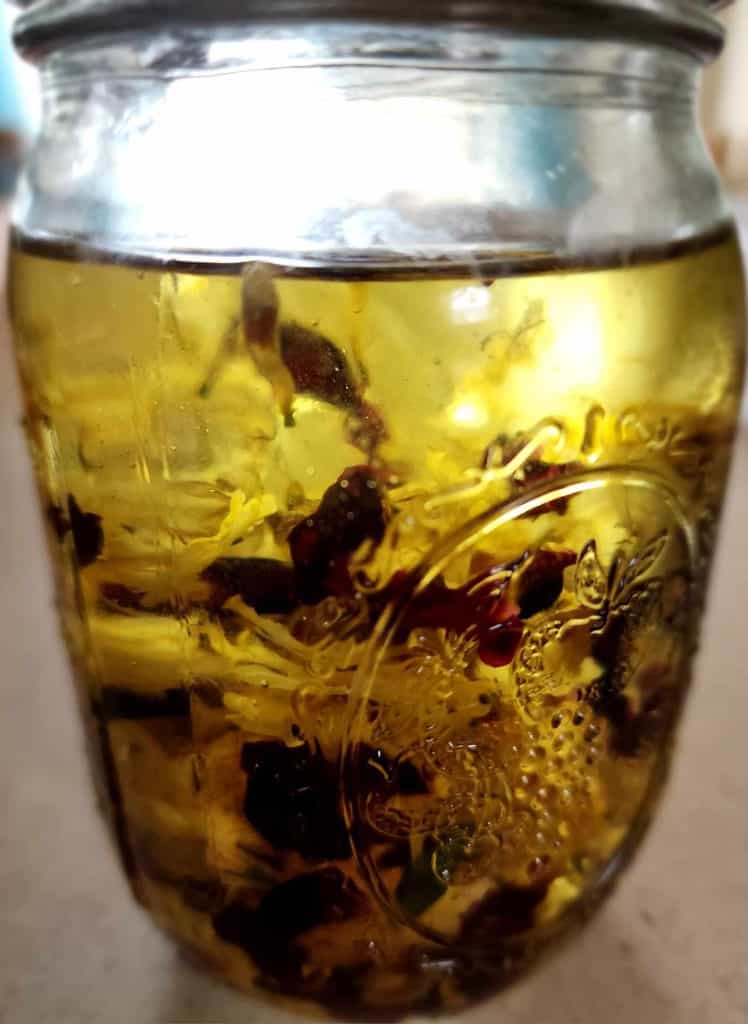 honeysuckle rose infused oil