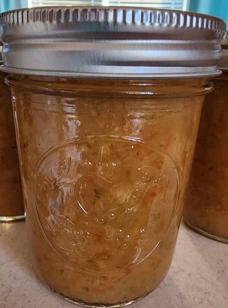 jar of pineapple jalapeno bourbon bbq sauce