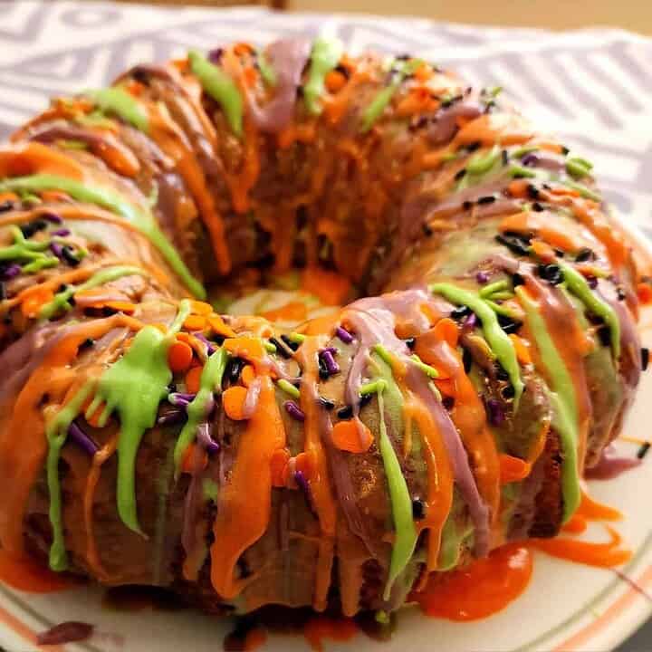 Halloween cake done