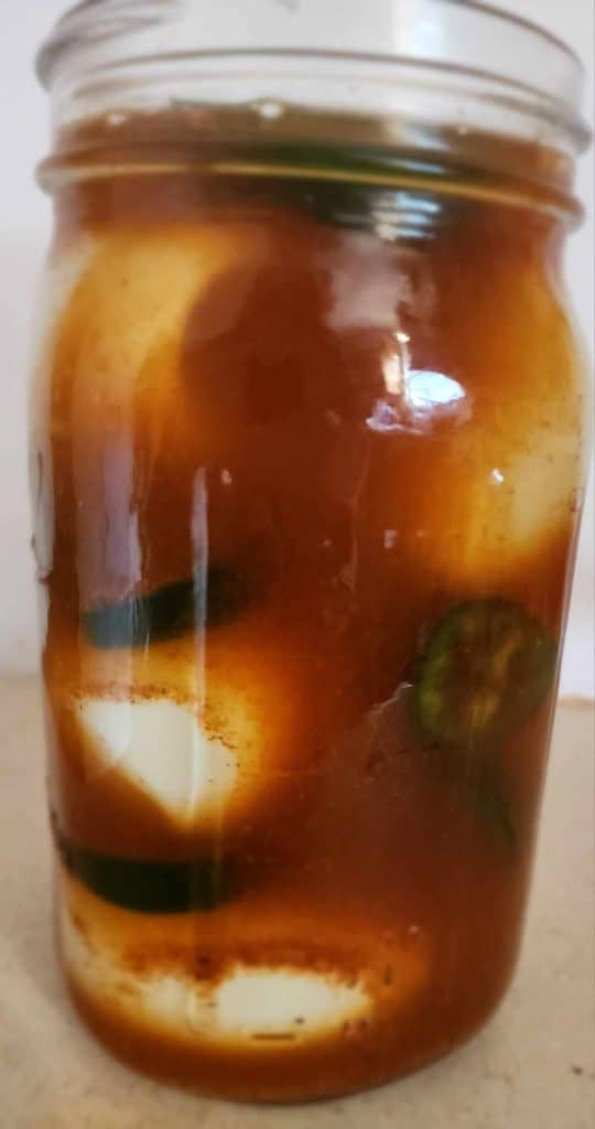 Spicy Cajun Pickled Eggs