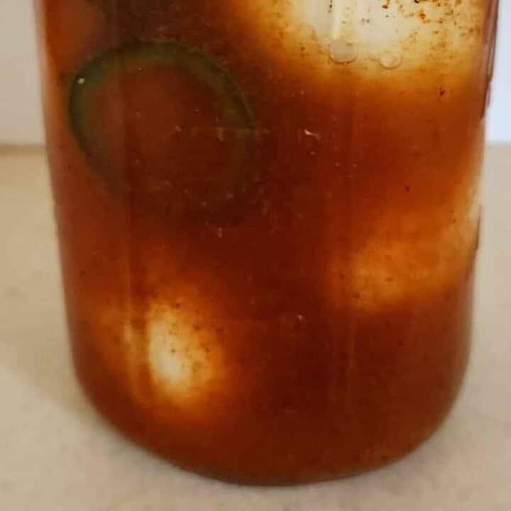 Spicy Cajun Pickled Eggs