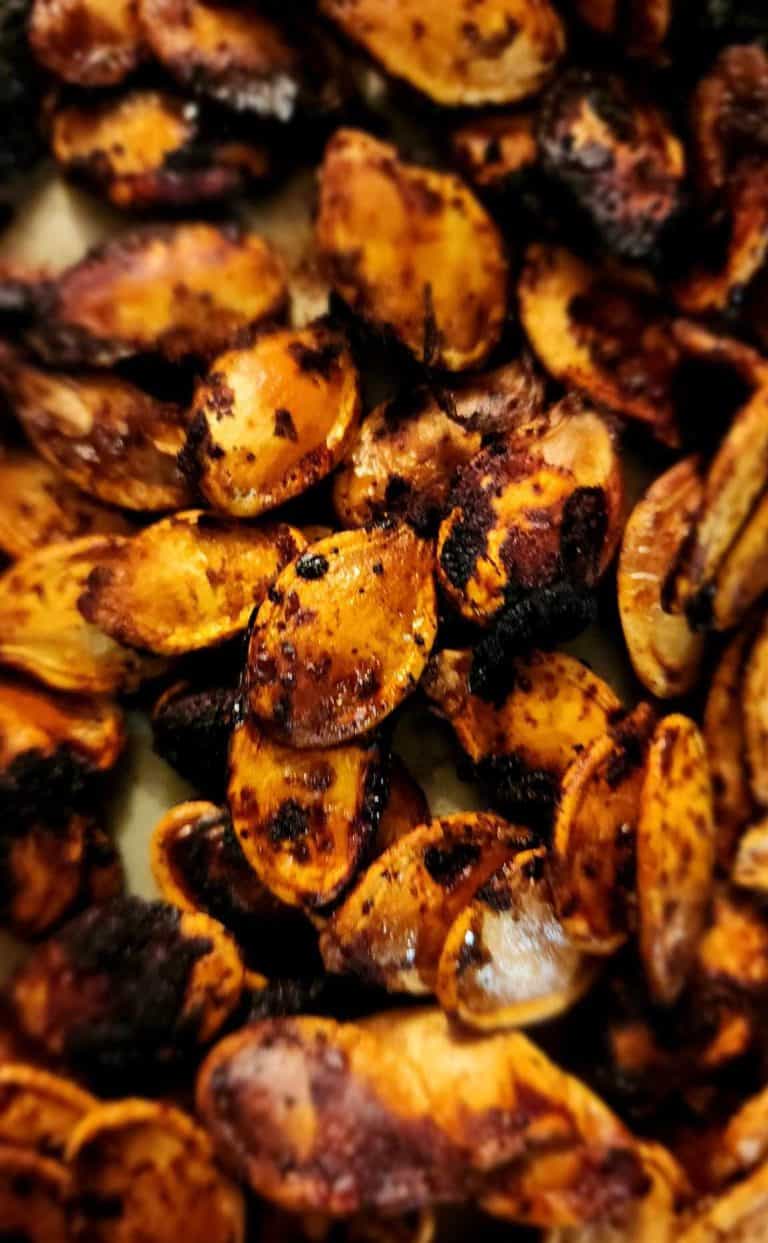 Savory Roasted Pumpkin Seeds