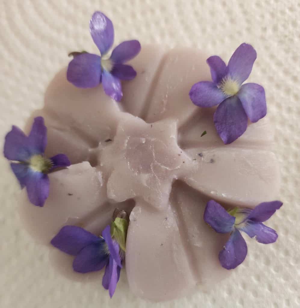 violet lotion bar