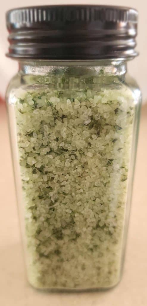 tarragon salt in container