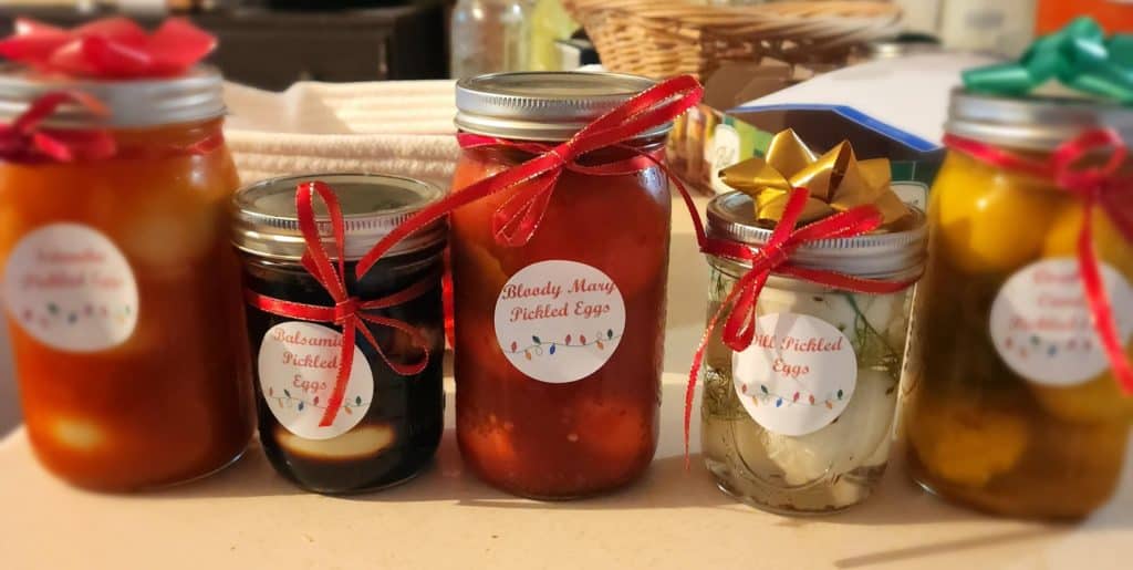 Christmas Pickled eggs