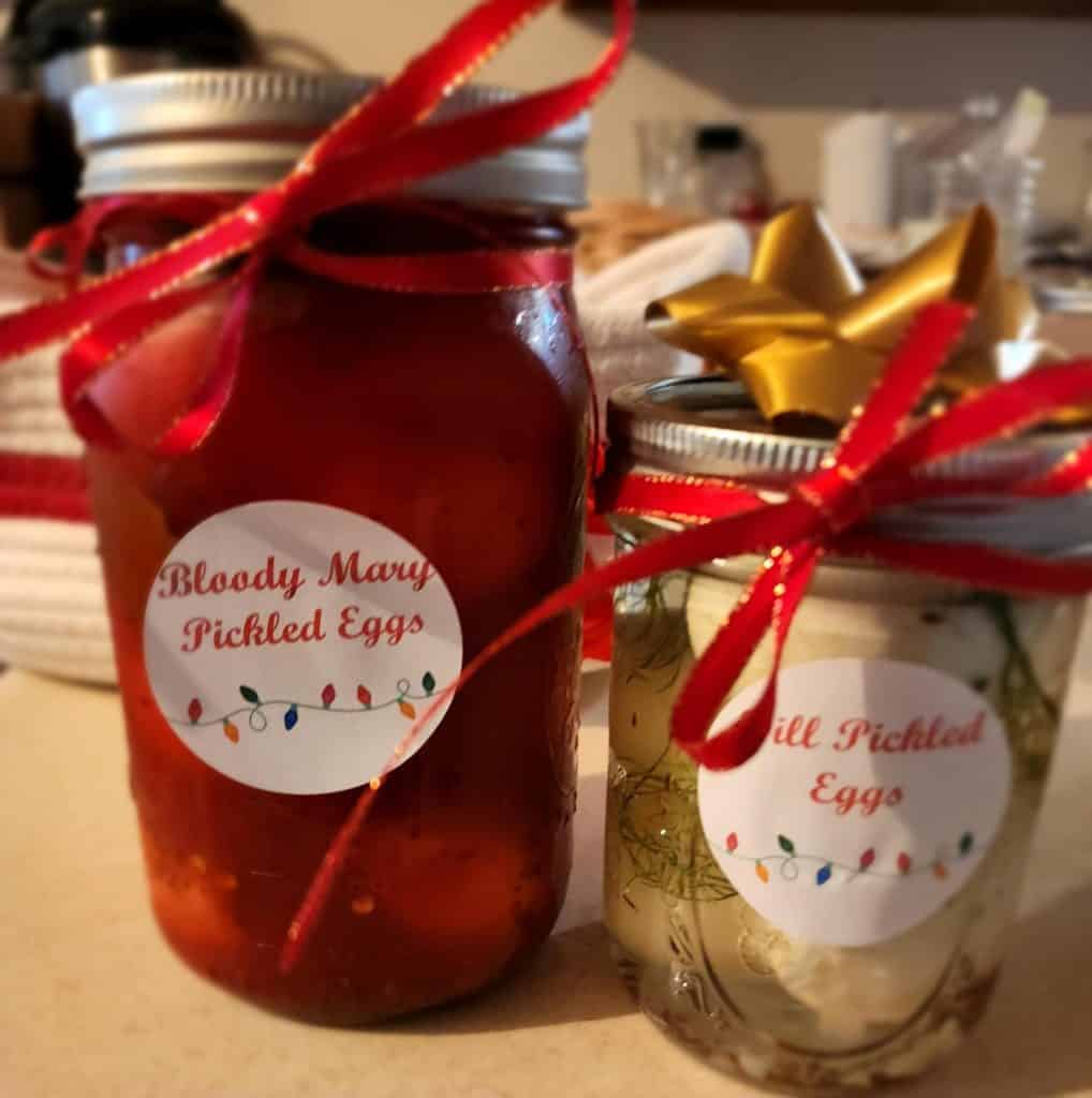 Christmas Pickled Egg