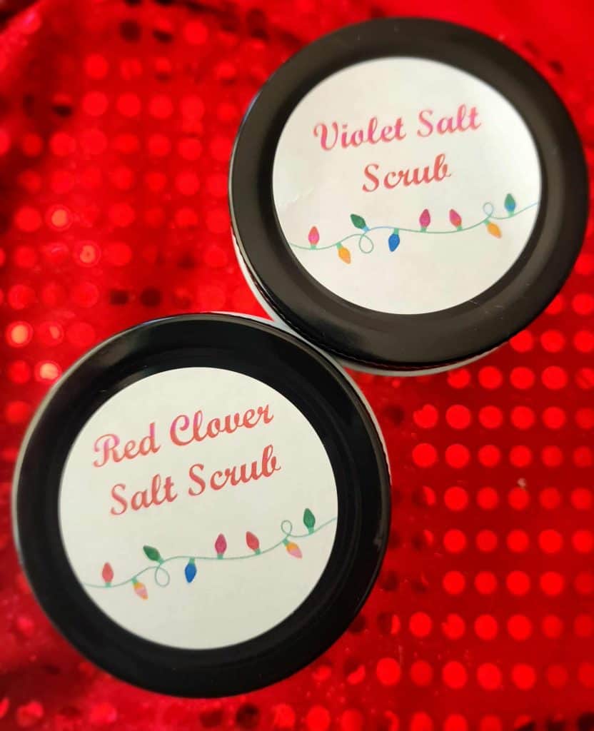 Christmas Salt Scrubs