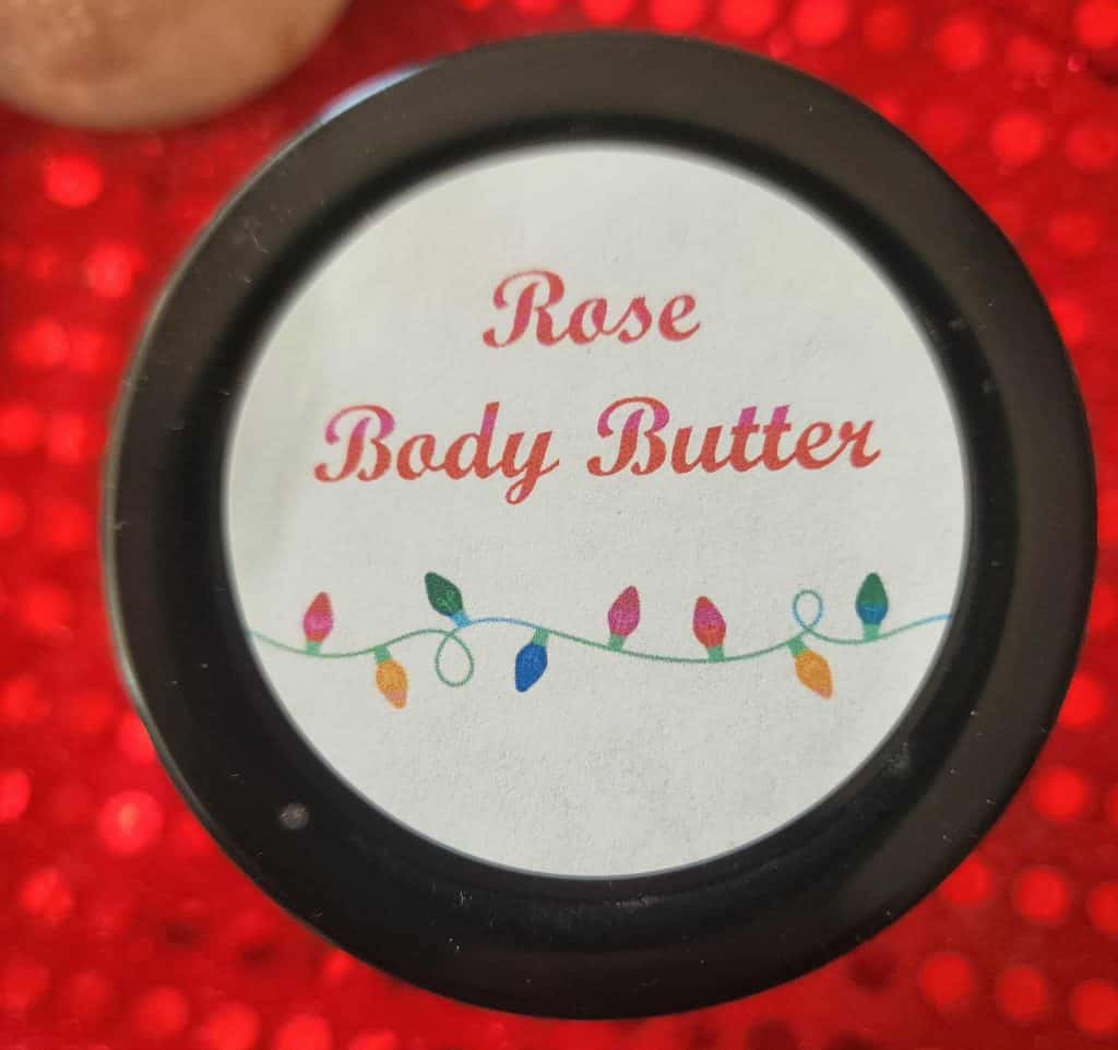 Christmas Rose whipped body butter