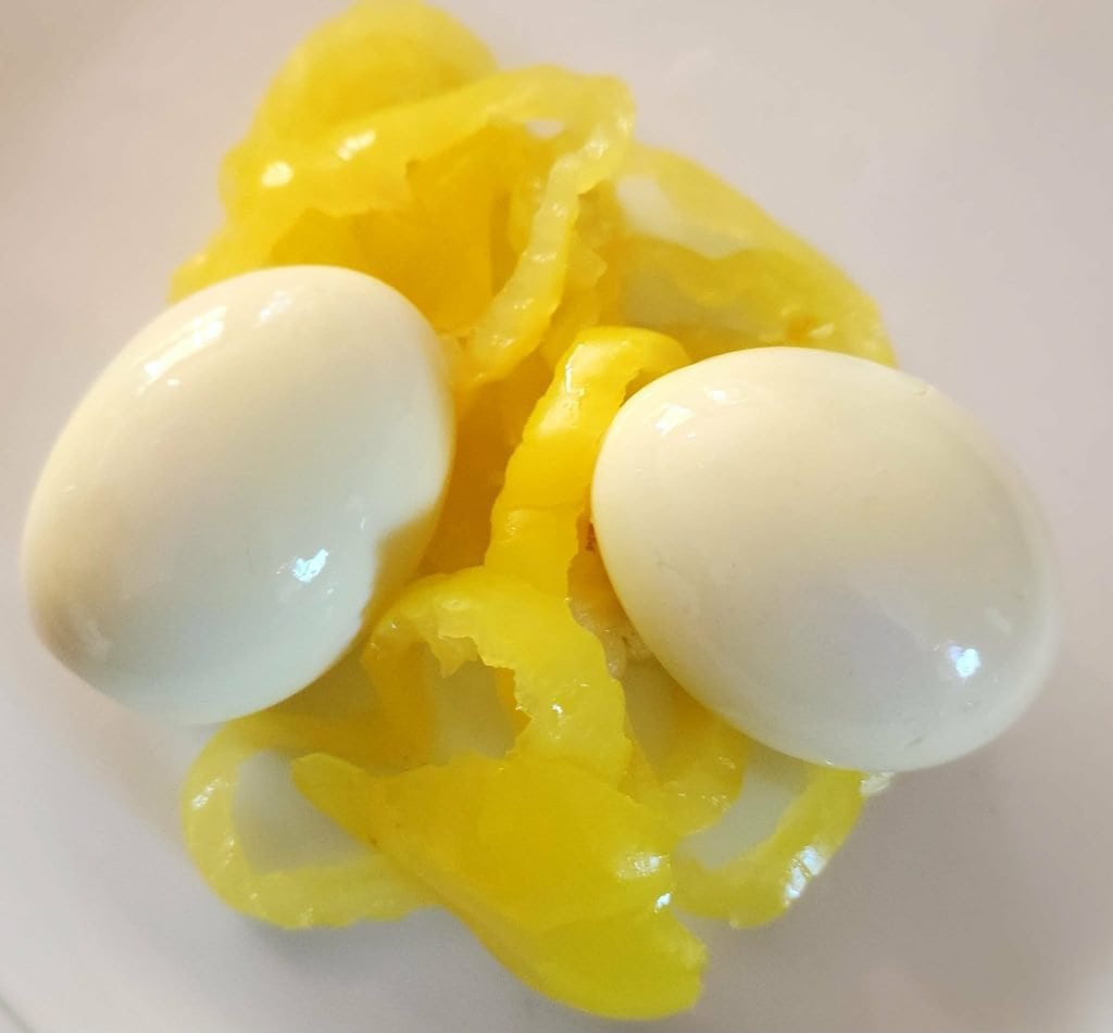 banana pepper pickled eggs