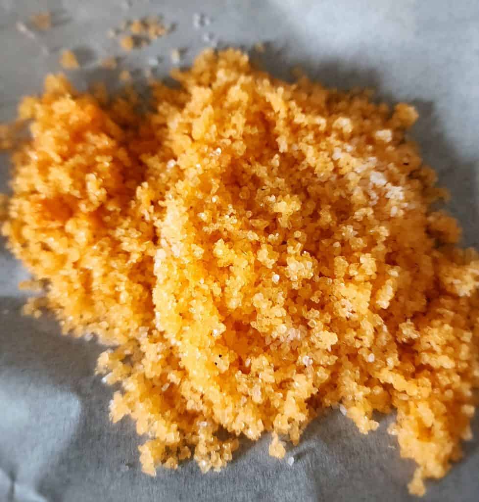buffalo salt before drying
