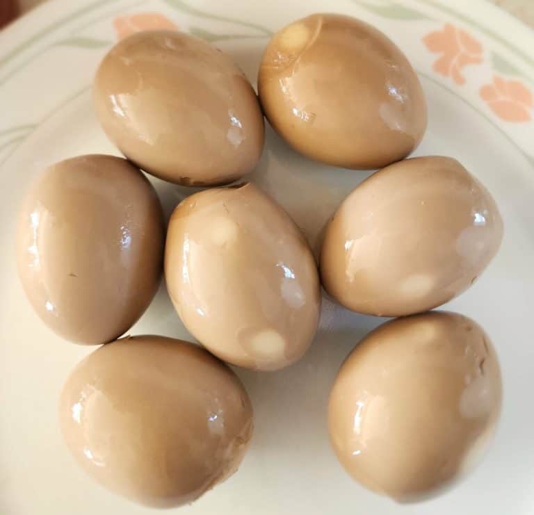 Soy sauce pickled eggs