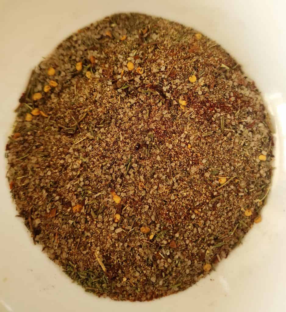 steak seasoning mixed in a bowl