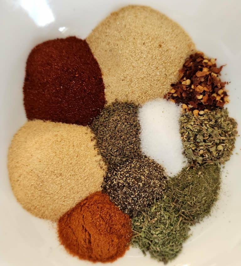 beef stew ingredients in a bowl