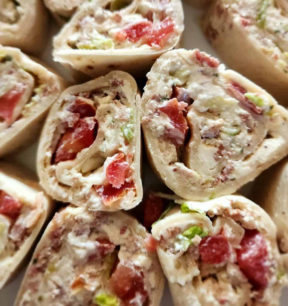 BLT ranch roll ups