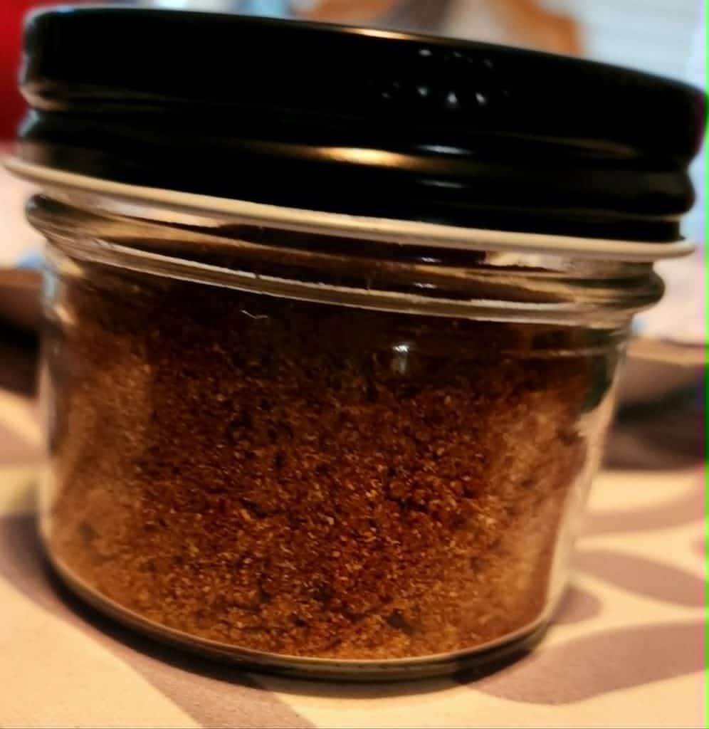 pulled pork seasoning in jar